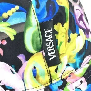 VERSACE bucket hat bob hat polyester Multicolore Underwater Barocco Bucket Hat Multicolor,Gold | VERSACE main image 2